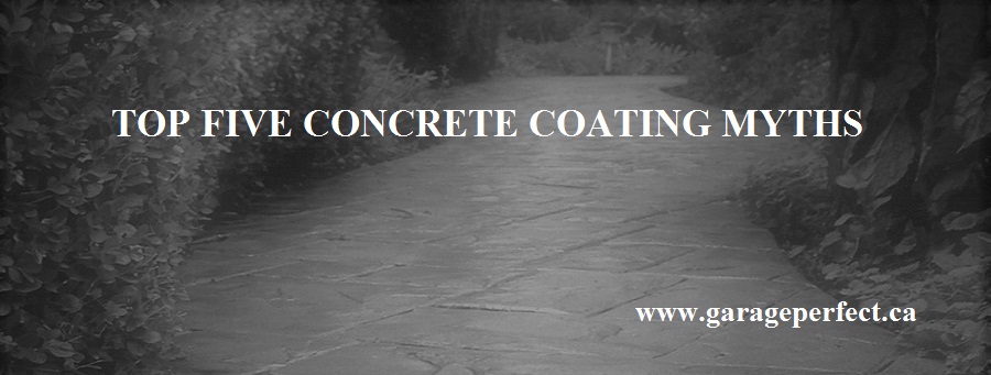 Top Five Concrete Coating Myths