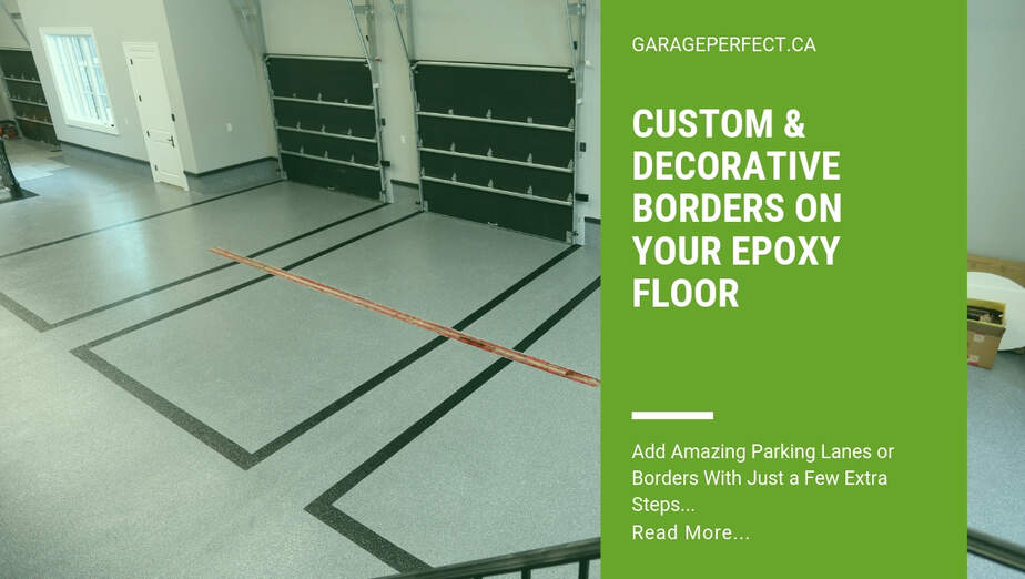 Add Extra Style To Your Epoxy Floor With Parking Guides