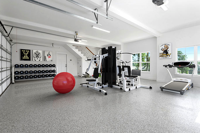 Why use epoxy flooring in your Ottawa home gym